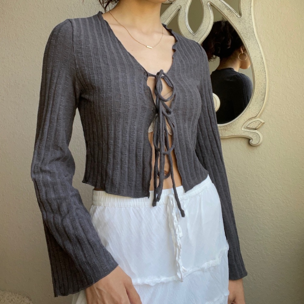 NEW Front Tie Top